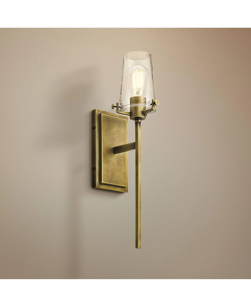 Kichler Alton 22" High Natural Brass Wall Sconce