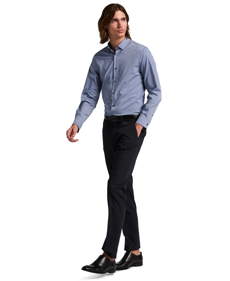 Perry Ellis Men's Performance Twill Shirt