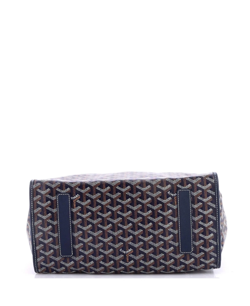 Pre-Owned Goyard Saint Leger Briefcase Backpack Coated Canvas