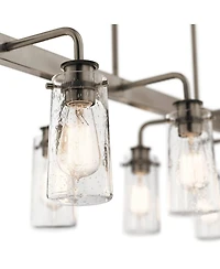 Kichler Braelyn 42"W Classic Pewter Kitchen Island Light Chandelier