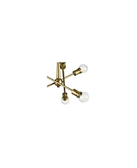 Kichler Armstrong 20" Wide Natural Brass 6-Light Chandelier