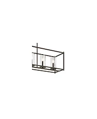 Kichler Crosby 41 1/4" Wide Oiled Bronze Rectangular Kitchen Island Chandelier
