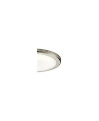 Kichler Zeo 13" Wide Round Brushed Nickel 3000K Led Ceiling Light