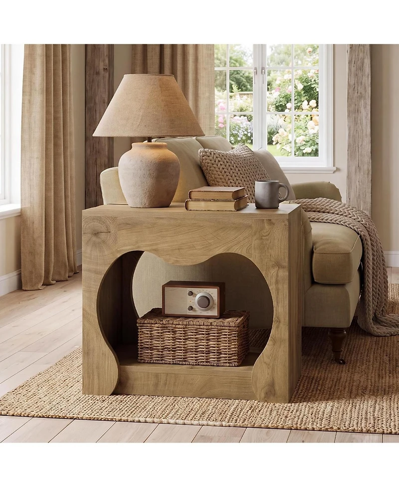 Tribesigns End Table, Modern Side Table