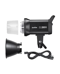 Godox SL100Bi Bi-Color Led Video Light Kit With Glow 36" Octa Ez Lock Softbox and Light Stand