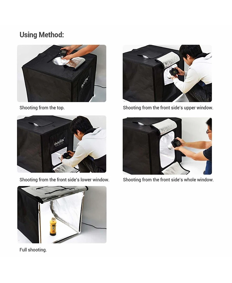Godox LST80 Led Mini Portable Photography Studio Box
