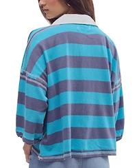 Free People Women's Auggie Collared Oversized T-Shirt