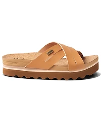 Reef Women's Kaia Cross Slip-On Flips