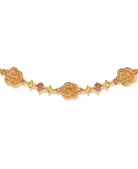 Girls Crew Crystal Disney Beauty The Beast Enchanted Rose Bracelet
