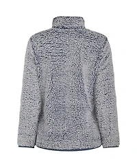 Weird Fish Women's Madi Cozy Quarter Zip Mock Neck Fleece Sweatshirt