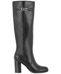 Tommy Hilfiger Women's Poura Block Heel Tall Dress Boots