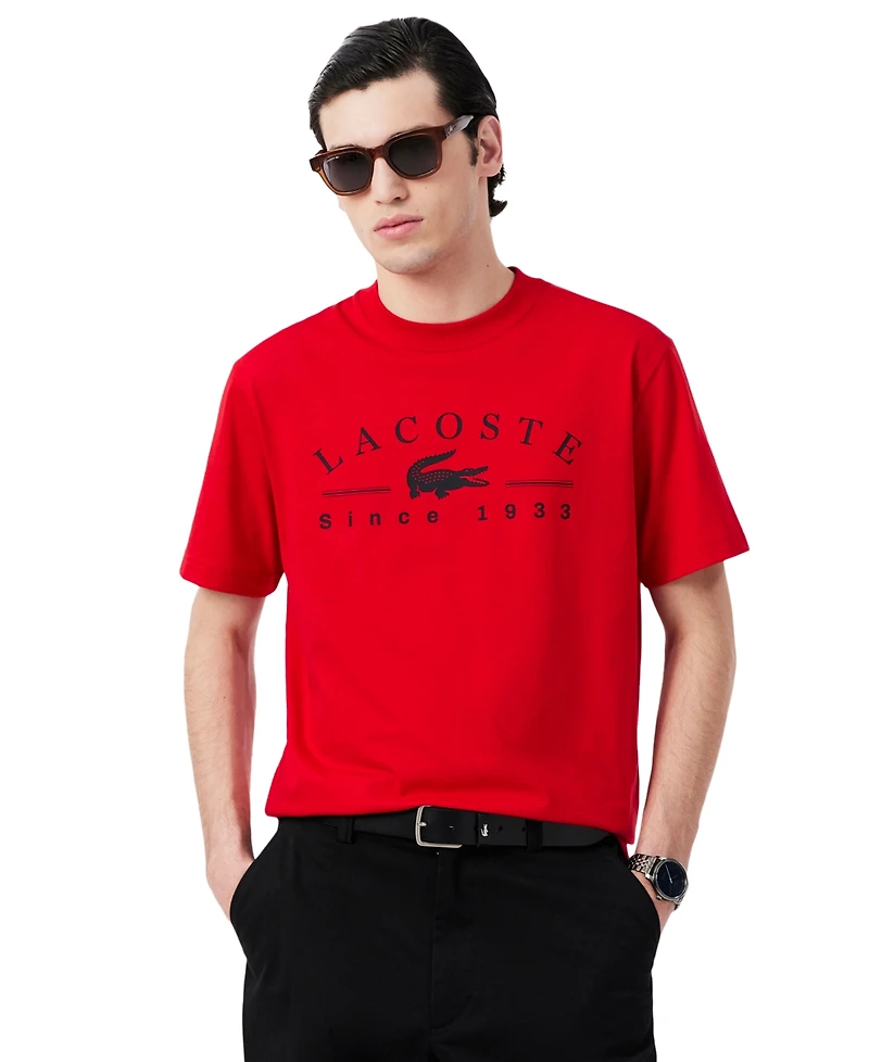 Lacoste Men's Regular-Fit Crewneck T-Shirt
