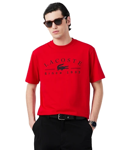 Lacoste Men's Regular-Fit Crewneck T-Shirt