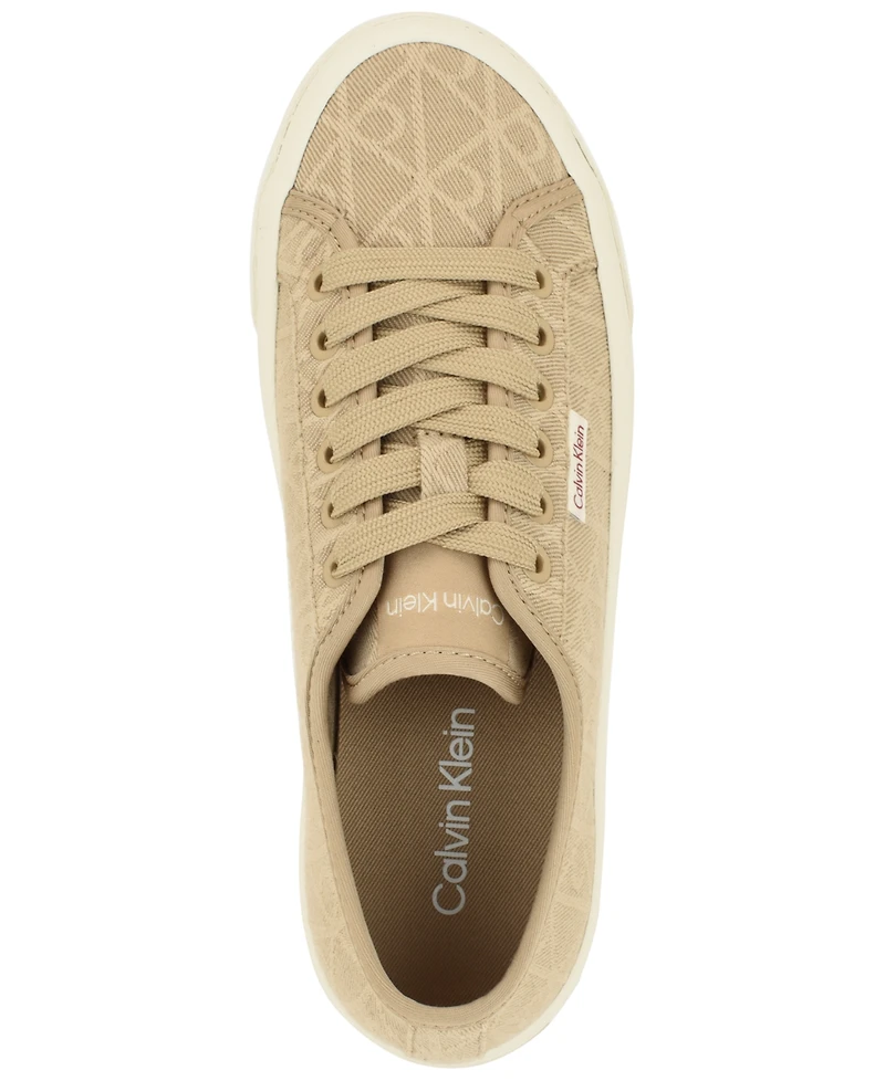 Calvin Klein Women's Bravini Logo Platform Sneakers