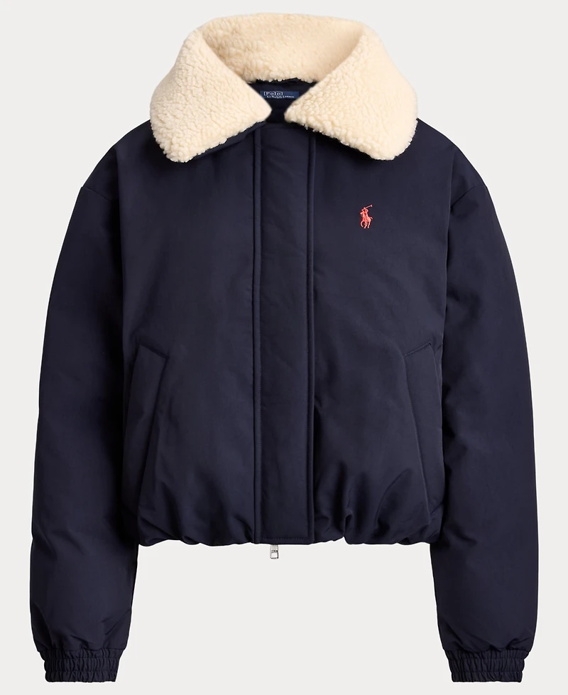 Polo Ralph Lauren Women's Water-Resistant 750-Fill-Power Down High-Pile-Collar Jacket