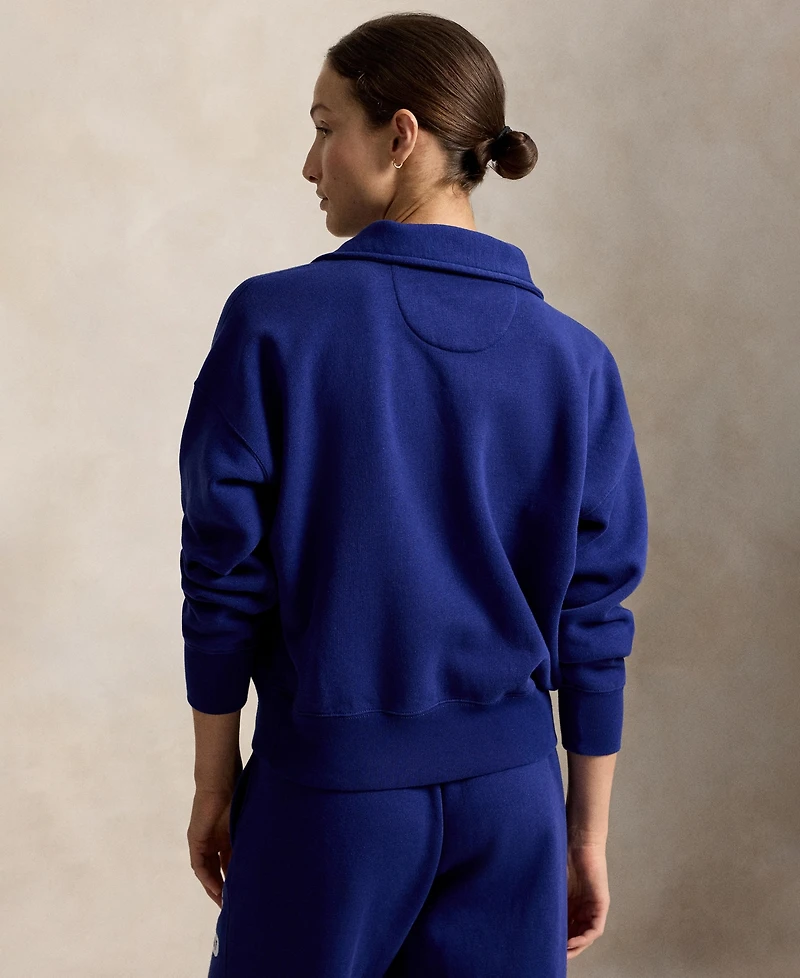 Polo Ralph Lauren Women's Varsity Quarter-Zip Sweatshirt