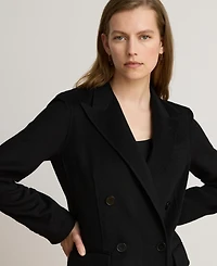 Lauren Ralph Women's Double-Breasted Wool-Blend Coat