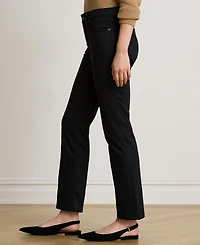 Lauren Ralph Women's Mid-Rise Slim Straight Jeans