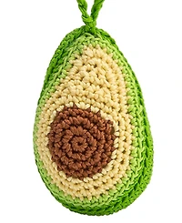 Melie Bianco Avocado Crochet Bag Charm