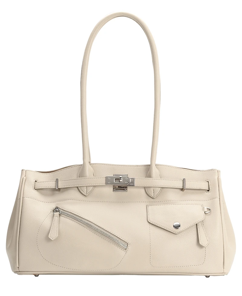 Melie Bianco Rocky Large Shoulder Handbag