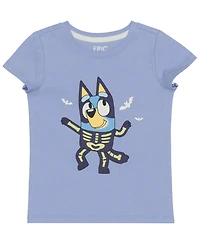 Epic Threads Girls' 12M-5T Bluey Skeleton T-Shirt