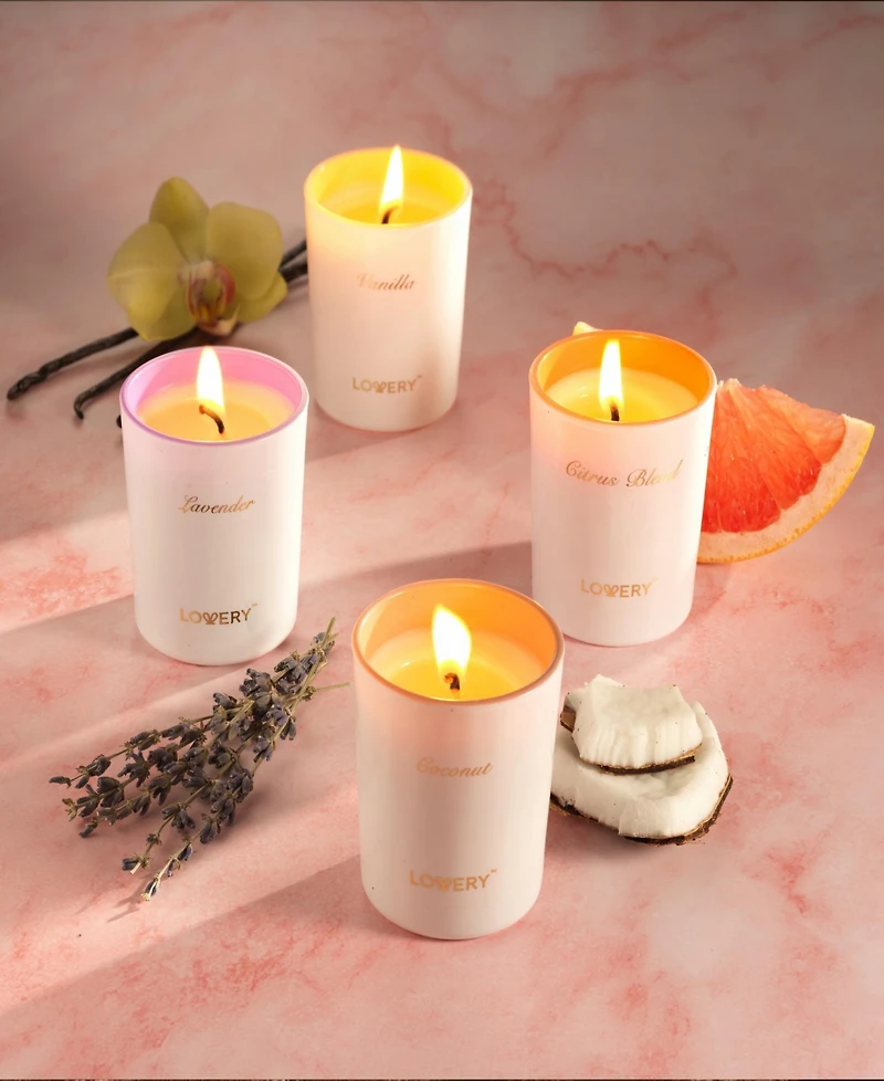 Lovery 14-Piece. Limited Edition Candle Advent Calendar Aromatherapy Gift Set