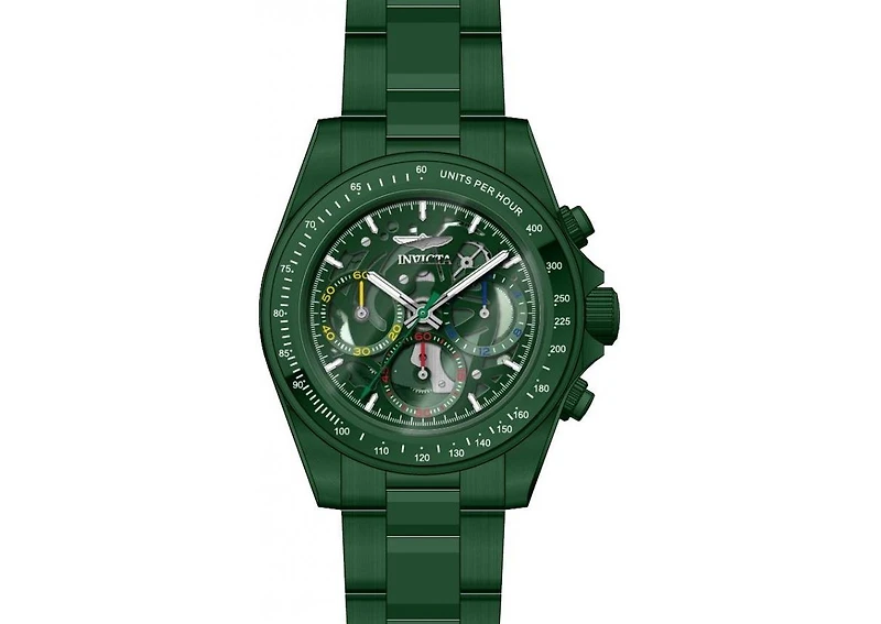 Invicta Speedway 51033 Men's 39.5mm Quartz Chronograph Watch - Stainless Steel Bracelet