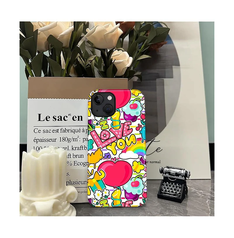Lisen Candy Love Pop 2-Layer Durable Phone Case for Apple iPhone 17 Pro Max