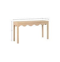 Meridian Furniture Fiora Natural Console Table