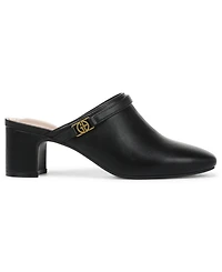 Giani Bernini Women's Vellaa Square Toe Block Heel Mules, Macy's Exclusive
