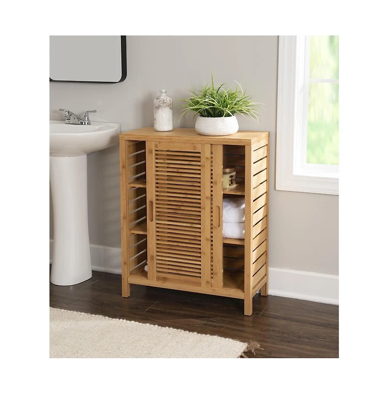 Linon Bracken Two Door Floor Cabinet