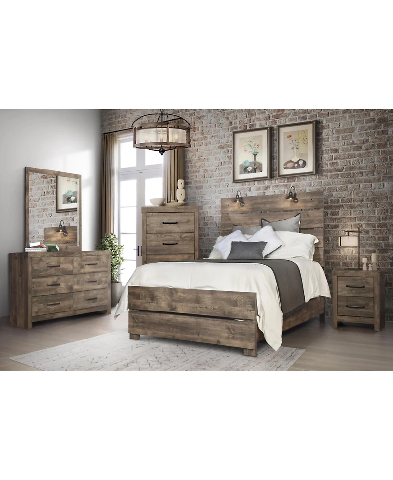 New Classic Furniture Misty Lodge - 3/3 Twin Bed