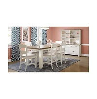 Jofran Dana Point Upholstered Ladderback Stool (Set of 2)