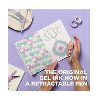 Sakura Gelly Roll Retractable Sparkle Set: 3 Stardust, 3 Metallic, 2 Blue & 2 Black