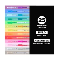 Sakura Gelly Roll Moonlight 25 Pk Bold - Size 10 Gel Pens