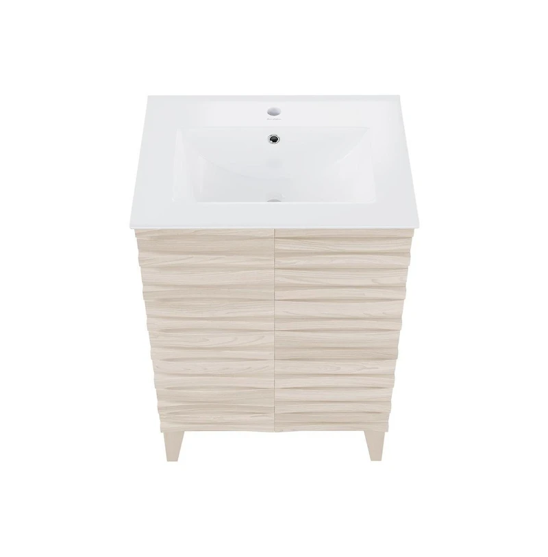 Swiss Madison Cascade 24'' Bathroom Vanity in White