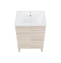 Swiss Madison Cascade 24'' Bathroom Vanity in White