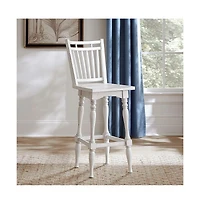 Liberty Furniture Industries, Inc. Spindle Back Swivel Bar Stools - Set of 2