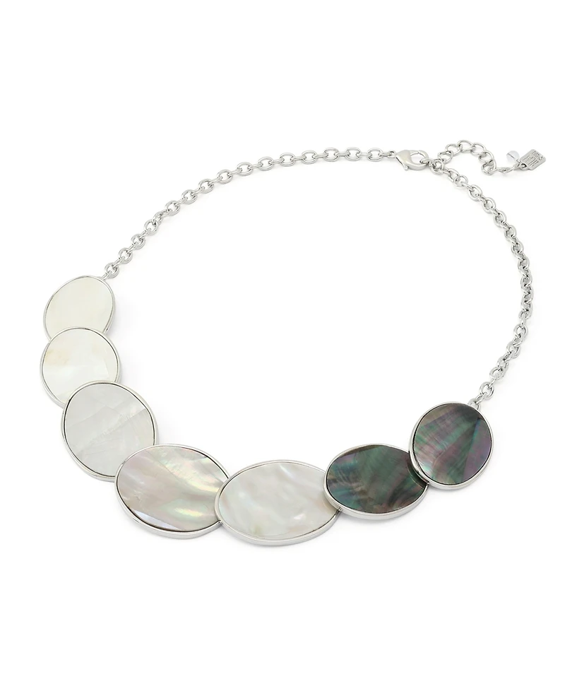 Robert Lee Morris Soho Imitation Pearl Bib Necklace