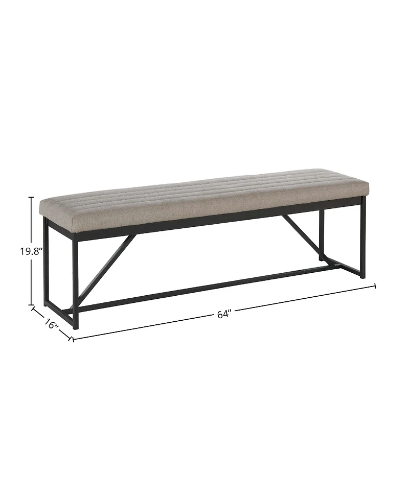 Intercon Eden 64"" Backless Bench