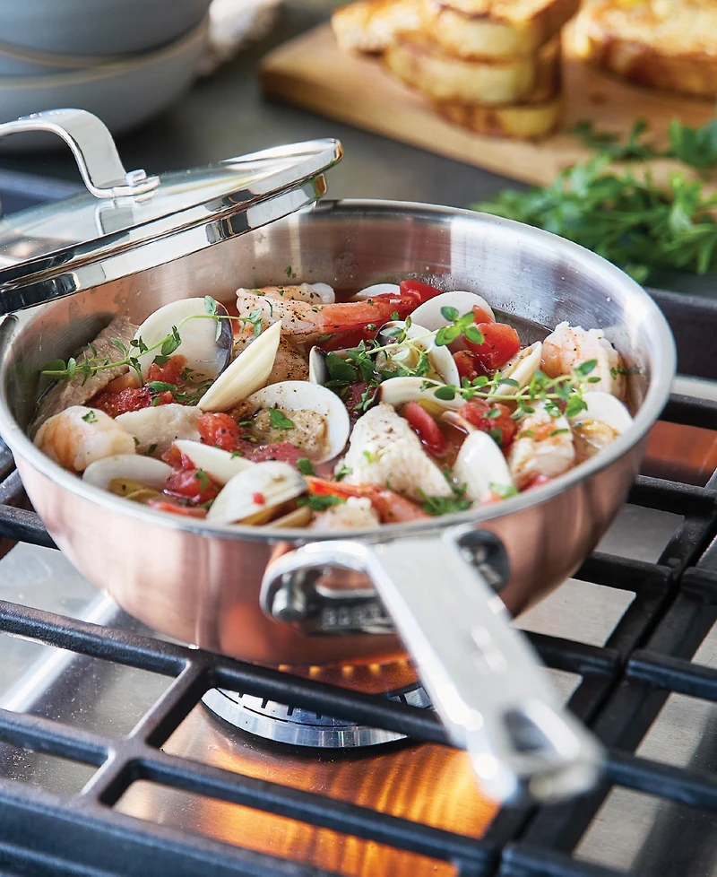 GreenPan Bobby Flay Copper Clad 3.6 Quart Chef's Pan