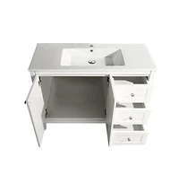 Swiss Madison Cannes 48 Single, Two Doors, Three Drawers, Bathroom Vanity