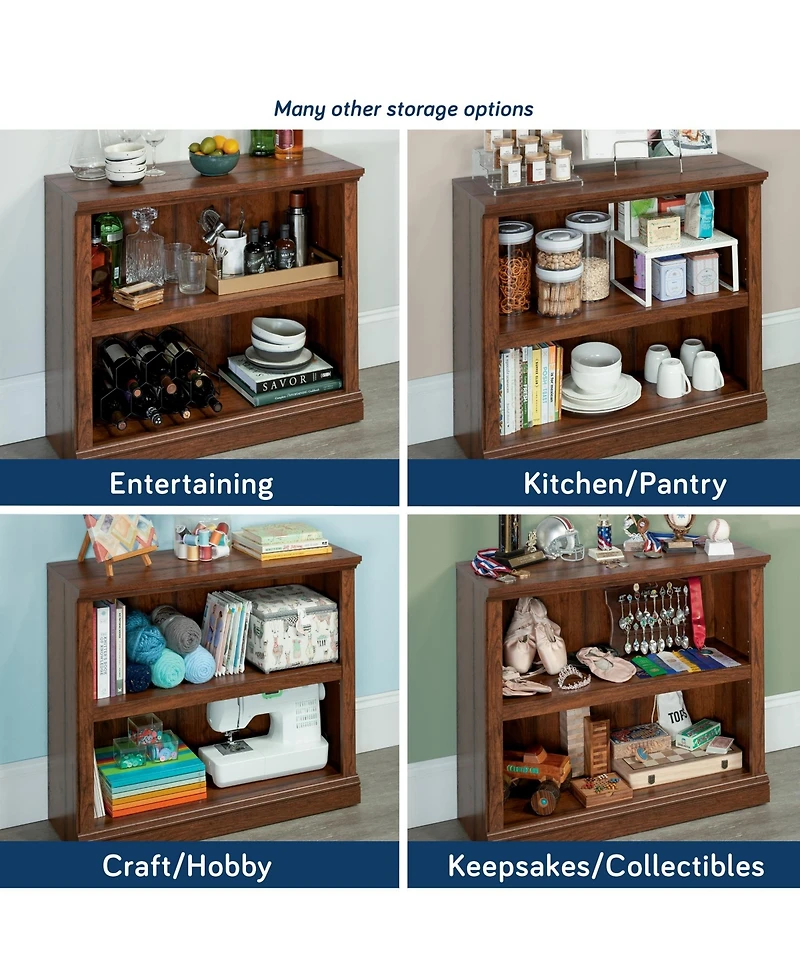 Sauder Select 2 Shelf Bookcase