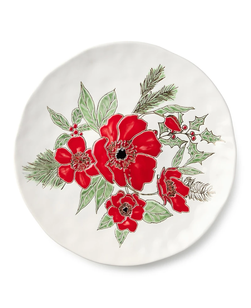 Certified International Festive Blooms 13" Round Platter