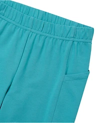 Lands' End Girls Plus Tough Cotton Ankle Legging with Pockets