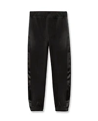 Lands' End Girls Velour Sparkle Jogger Sweatpants
