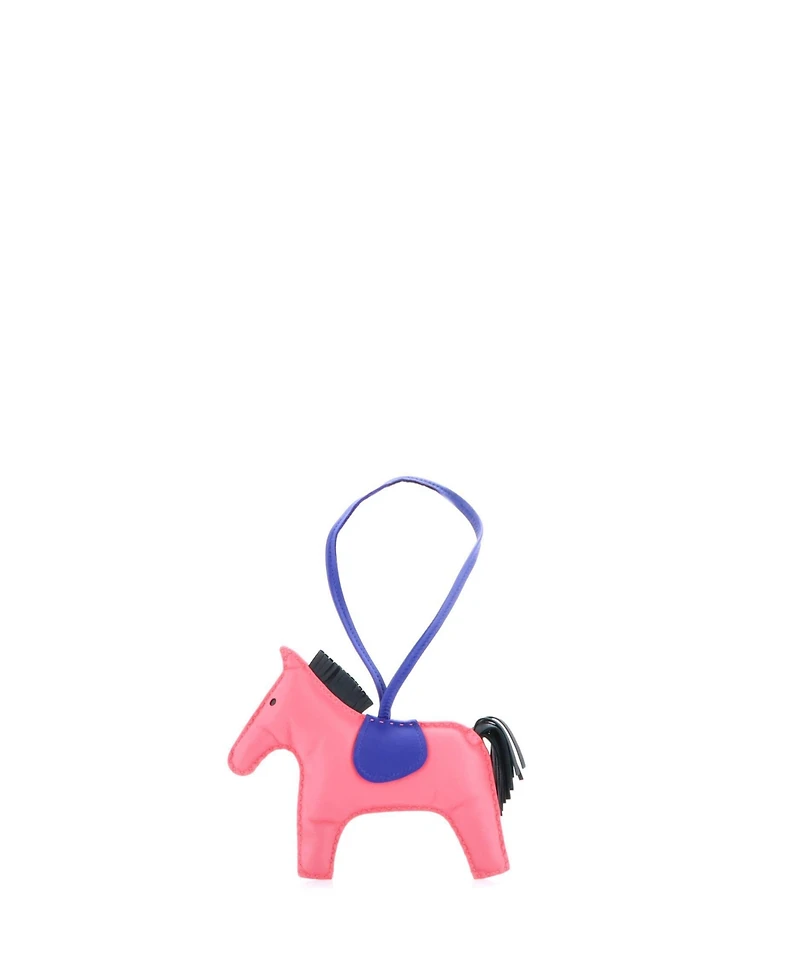 Pre-Owned Hermes Gm GriGri Rodeo Bag Charm Leather