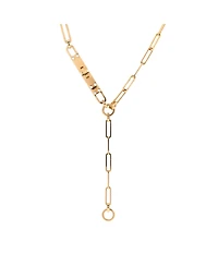 Pre-Owned Hermes Kelly Chaine Lariat Necklace