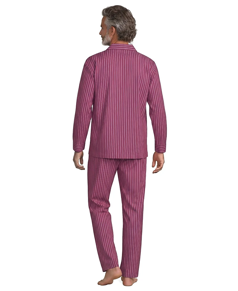 Lands' End Men's Long Sleeve Essential Pant Pattern Set