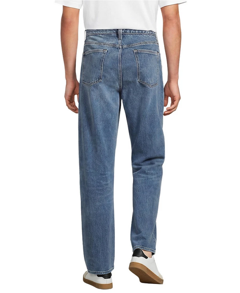 Lands' End Men's Stretch Comfort Waist Relaxed Fit Jean